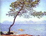 Mountains Canvas Paintings - Mountains at l'Esterel